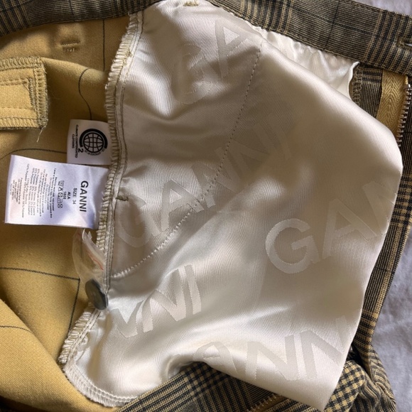 Ganni check pants - Picture 4 of 5